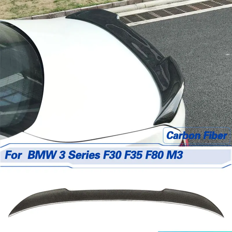 Car Rear Trunk Spoiler Wings Carbon Fiber for BMW 3 Series F30 F35 F80 M3 Sedan 2012-2017 Racing Rear Spoiler Boot Lid Wing Lip
Car Rear Trunk Spoiler Wings Carbon Fiber for BMW 3 Series F30 F35 F80 M3 Sedan 2012-2017 Racing Rear Spoiler Boot Lid Wing Lip