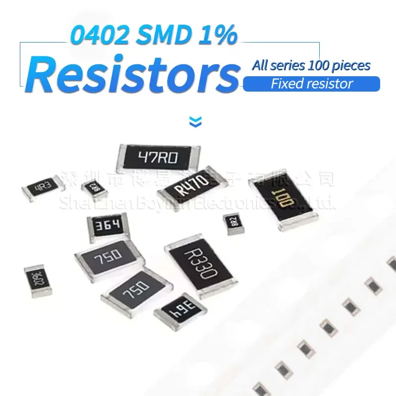 100 Pcs 0402 1% 1R 2R 3R 4R 5.6R 10R 20R 30R 40R 56R 68R 82R 0.1R 100R 220R 470R 1K 10K 20K 33K 82K
100 Pcs 0402 1% 1R 2R 3R 4R 5.6R 10R 20R 30R 40R 56R 68R 82R 0.1R 100R 220R 470R 1K 10K 20K 33K 82K