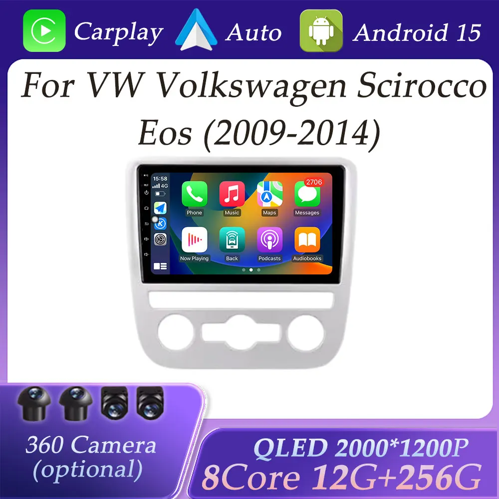 DSP Stereo for VW Volkswagen Scirocco Eos 2009 - 2014 Carplay Car Radio Video Audio Multimedia Player GPS Navi Split Screen WIFI
DSP Stereo for VW Volkswagen Scirocco Eos 2009 - 2014 Carplay Car Radio Video Audio Multimedia Player GPS Navi Split Screen WIFI