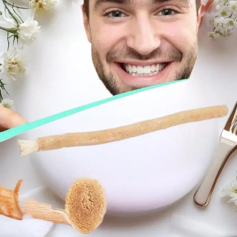 1Pcs Portable Natural Miswak Toothbrush Traditional Teeth Whitener & Manual Tooth Care Stick For Travel
1Pcs Portable Natural Miswak Toothbrush Traditional Teeth Whitener & Manual Tooth Care Stick For Travel