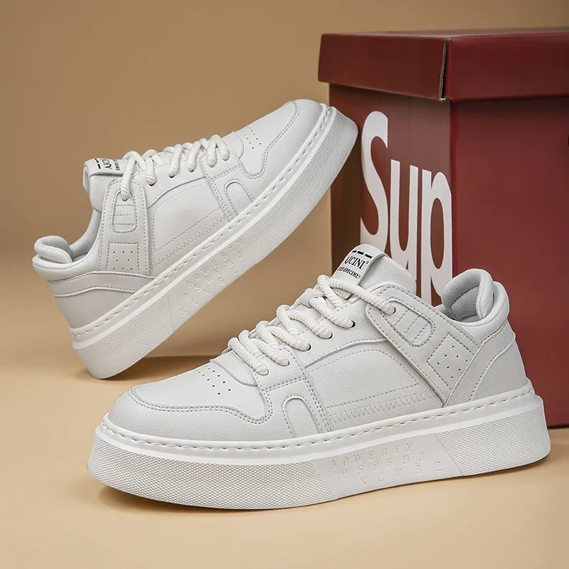 High-quality Men's Casual Sports Shoes Fashionable and Versatile White Shoes Comfortable Breathable and Non-slip Mens Sneakers
High-quality Men's Casual Sports Shoes Fashionable and Versatile White Shoes Comfortable Breathable and Non-slip Mens Sneakers