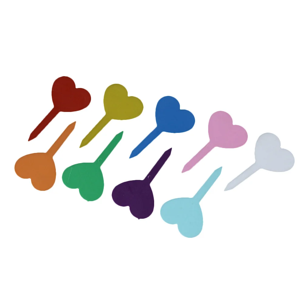 200pcs Colorful Heart-Shaped Plastic Plant Tags Thickened Waterproof Pp Garden Labels For Wedding Party Decoration Lightfast
200pcs Colorful Heart-Shaped Plastic Plant Tags Thickened Waterproof Pp Garden Labels For Wedding Party Decoration Lightfast