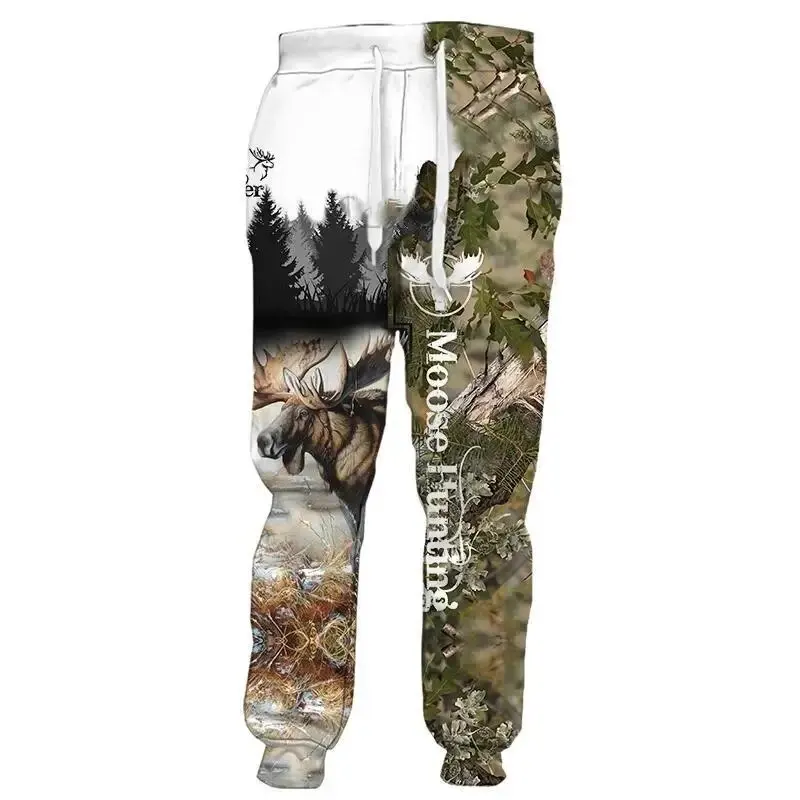 New Fashion Autumn Men's Sports Pants Hunting Deer Camo 3D Printed Pants Neutral Harajuku Street Casual Sports Pants K0155
New Fashion Autumn Men's Sports Pants Hunting Deer Camo 3D Printed Pants Neutral Harajuku Street Casual Sports Pants K0155