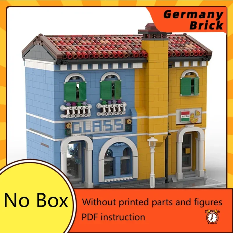 Технические Moc Bricks, модель с видом на улицу, муранское город стекла, модульные строительные блоки, подарки, игрушки для детей, наборы «сделай сам», сборка
Технические Moc Bricks, модель с видом на улицу, муранское город стекла, модульные строительные блоки, подарки, игрушки для детей, наборы «сделай сам», сборка