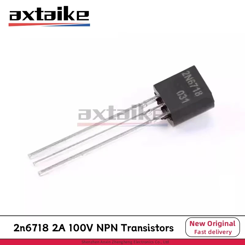 50PCS 2N6718 TO-92 2A 100V NPN 2N6718L DIP Plastic-Encapsulate Transistors
50PCS 2N6718 TO-92 2A 100V NPN 2N6718L DIP Plastic-Encapsulate Transistors