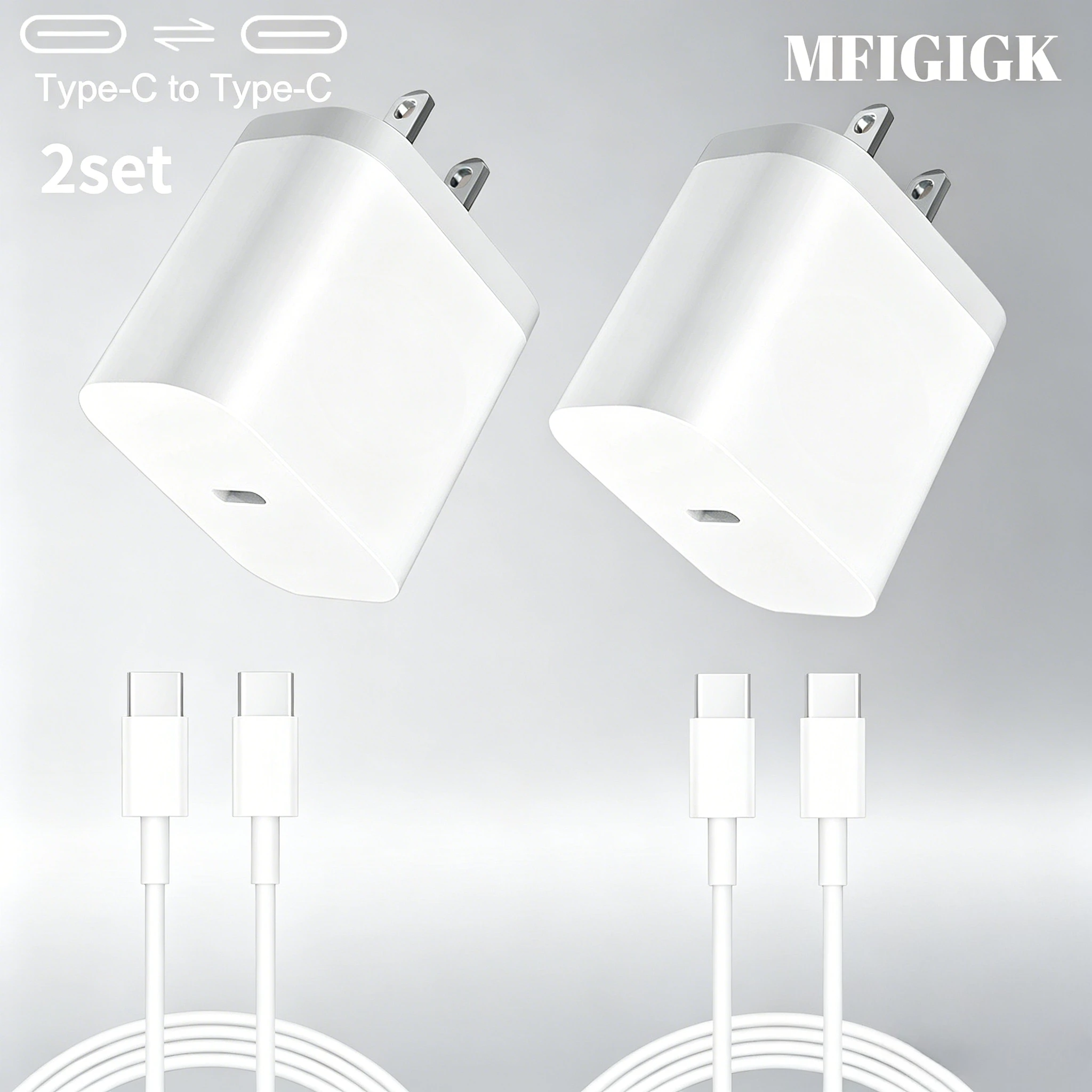 Compact 20W Type C Charging Kit, Lightweight for Travel, Hotel, or Business Trip – Works for iPhone 15/16, Samsung, and All USB-C Smartphones
Compact 20W Type C Charging Kit, Lightweight for Travel, Hotel, or Business Trip – Works for iPhone 15/16, Samsung, and All USB-C Smartphones