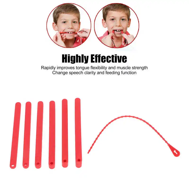 7 In 1 Textured Portable Edible Plastic Tongue Mouth Exercise Tool for Dysarthria Oral Muscle Training Kit
7 In 1 Textured Portable Edible Plastic Tongue Mouth Exercise Tool for Dysarthria Oral Muscle Training Kit