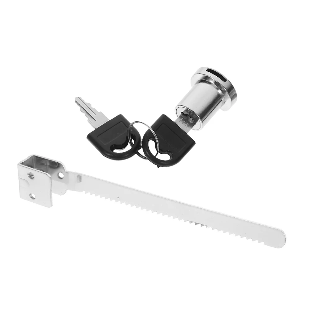 1Set Glass Cabinet Lock Zinc Alloy Sliding Door Ratchet Security Display Case Protection Easy Install Drawer Locks
1Set Glass Cabinet Lock Zinc Alloy Sliding Door Ratchet Security Display Case Protection Easy Install Drawer Locks