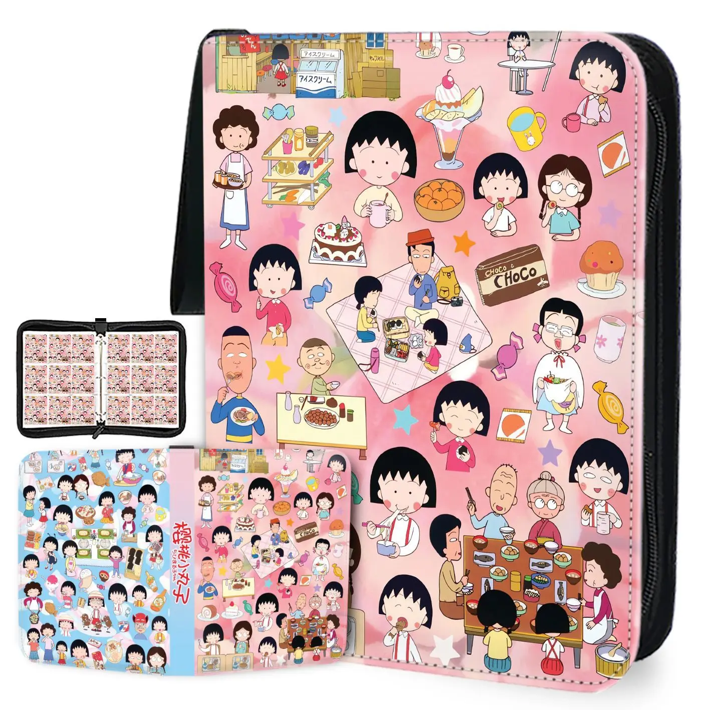 New Chibi Maruko Chan Zipper Binder Game Card Badge Collection Book Photo Album Card Holder Animation Fashion Toy Cartoon Gift
New Chibi Maruko Chan Zipper Binder Game Card Badge Collection Book Photo Album Card Holder Animation Fashion Toy Cartoon Gift
