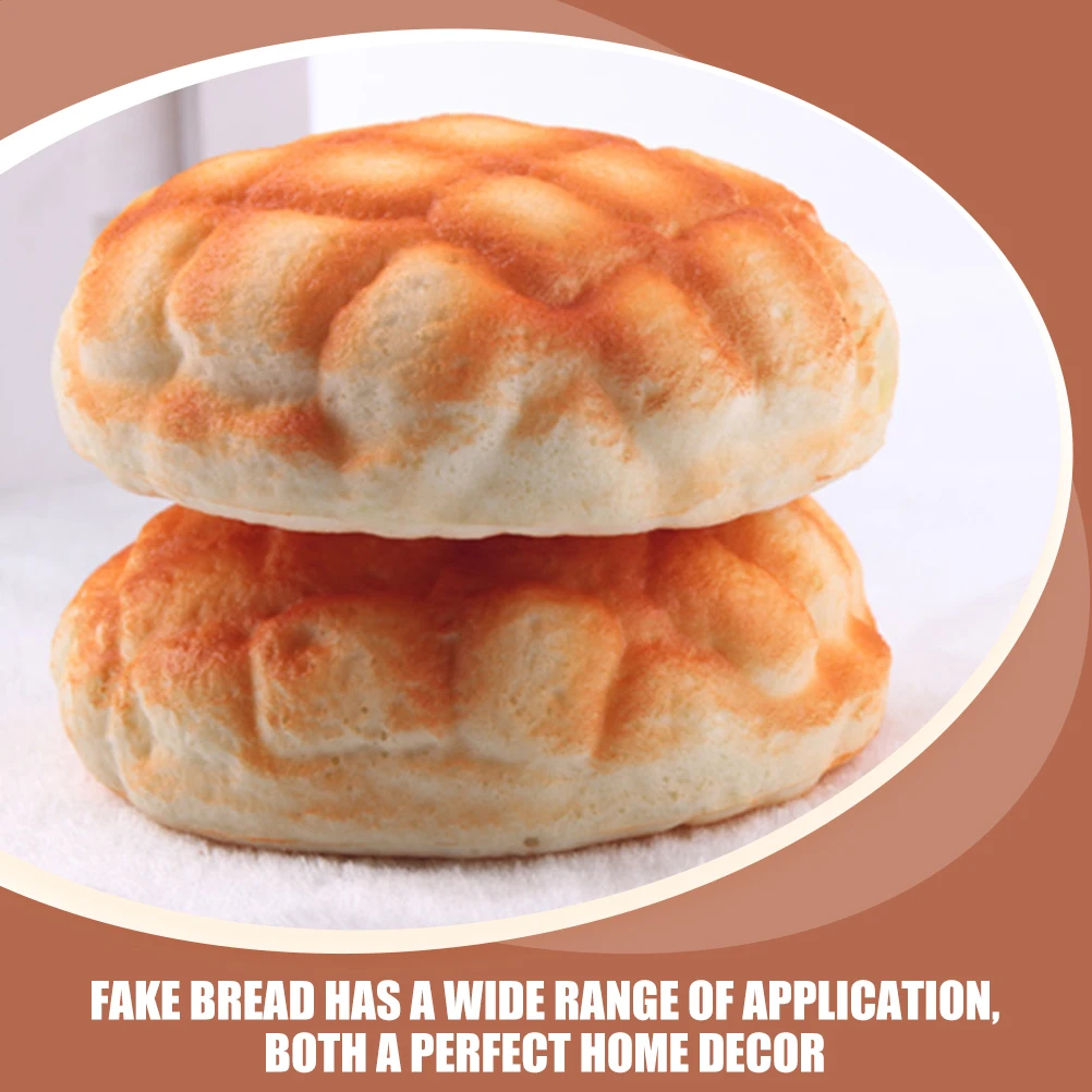 2 Pcs Rebound Bread Artificial Artificial Bread Decorations PU Material Teaching Tools Montessori Prop Shop Display Photo
2 Pcs Rebound Bread Artificial Artificial Bread Decorations PU Material Teaching Tools Montessori Prop Shop Display Photo