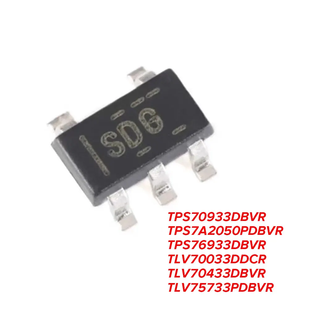 10PCS SOT23-5 TPS70933DBVR TPS7A2050PDBVR TPS76933DBVR TLV70033DDCR TLV70433DBVR TLV75733PDBVR
10PCS SOT23-5 TPS70933DBVR TPS7A2050PDBVR TPS76933DBVR TLV70033DDCR TLV70433DBVR TLV75733PDBVR