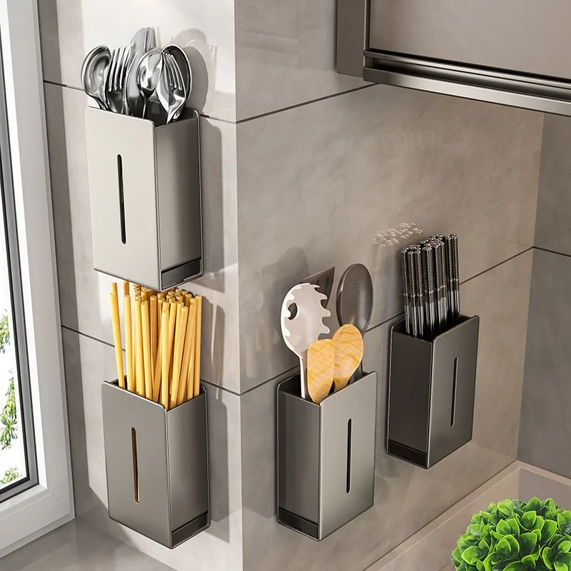 Multifunctional Kitchen Utensil Storage Rack Chopstick Draining Holder Wall-Mounted Freestanding Cutlery Tableware Organizer Box
Multifunctional Kitchen Utensil Storage Rack Chopstick Draining Holder Wall-Mounted Freestanding Cutlery Tableware Organizer Box