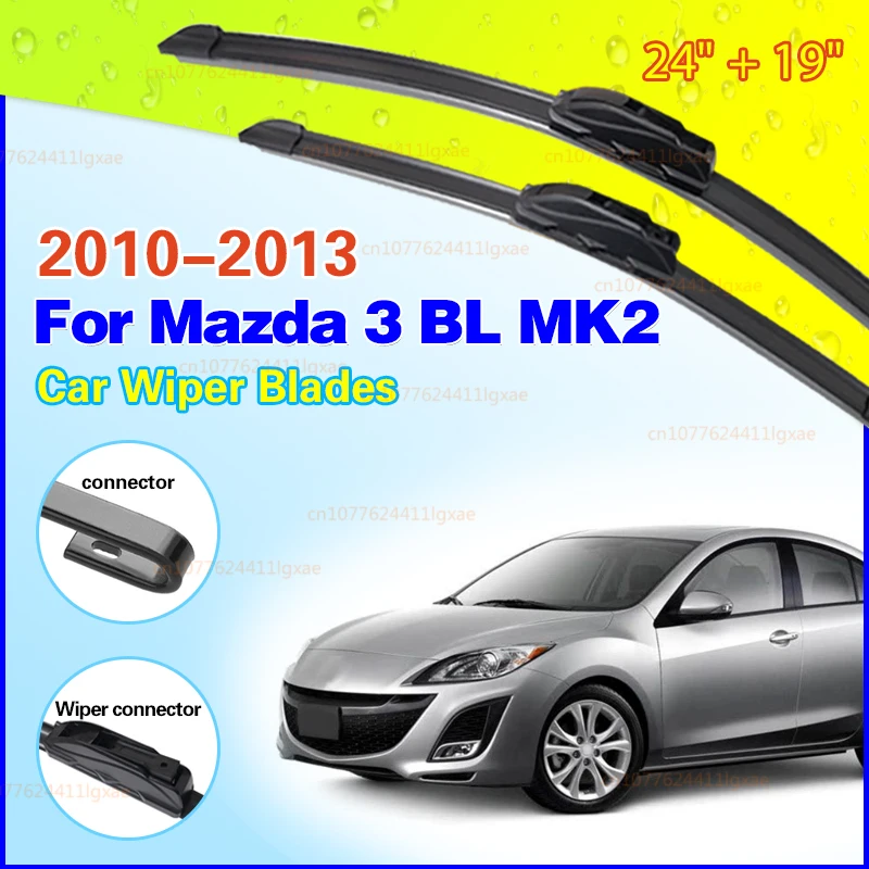 Wiper Front Wiper Blades For Mazda 3 Mazda3 BL MK2 2010 - 2013 Windshield Windscreen Window Car Rain Brushes 24"+19"
Wiper Front Wiper Blades For Mazda 3 Mazda3 BL MK2 2010 - 2013 Windshield Windscreen Window Car Rain Brushes 24"+19"