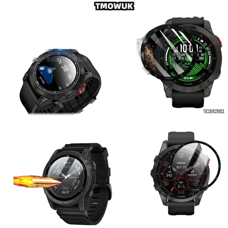 For Garmin Fenix 6 7 8 7X 6X 7S 47mm 51mm - Soft Screen Protector - PMMA 3D Curved Anti-Scratch Full Cover
For Garmin Fenix 6 7 8 7X 6X 7S 47mm 51mm - Soft Screen Protector - PMMA 3D Curved Anti-Scratch Full Cover