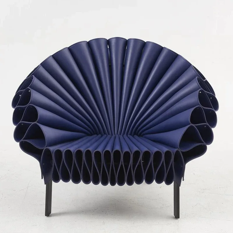 Скандинавское минималистичное кресло в стиле лайт-люкс, итальянский модный креативный кресло-реклайнер в форме веера
Скандинавское минималистичное кресло в стиле лайт-люкс, итальянский модный креативный кресло-реклайнер в форме веера