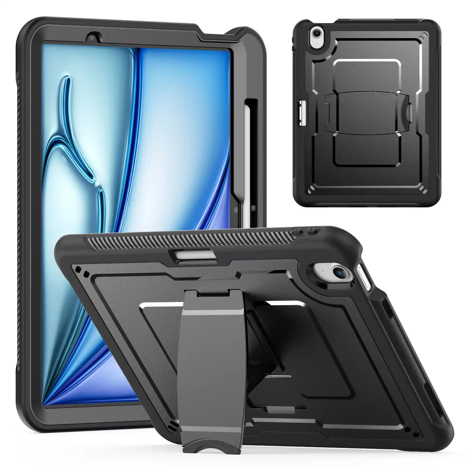 Case for iPad Air 11 M3/M2 Air13 M3/M2 Case Kids Safe Silicon + PC Shoulder Strap Shockproof Stand Tablet Cover Funda
Case for iPad Air 11 M3/M2 Air13 M3/M2 Case Kids Safe Silicon + PC Shoulder Strap Shockproof Stand Tablet Cover Funda