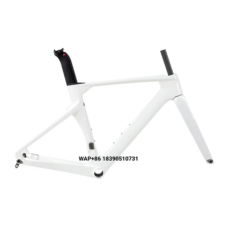 TWITTER R5 Carbon Fiber Hard Frame Road Bike 700C with Aerodynamic Dual Disc Brakes and Internal Cable Routing for Racing
TWITTER R5 Carbon Fiber Hard Frame Road Bike 700C with Aerodynamic Dual Disc Brakes and Internal Cable Routing for Racing