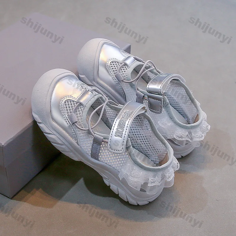 Girl Children Fashion Lace Sneaker Sandals Lightweight Breathable Princess Shoes Summer New Comfort Non Slip Casual Sport Shoes
Girl Children Fashion Lace Sneaker Sandals Lightweight Breathable Princess Shoes Summer New Comfort Non Slip Casual Sport Shoes