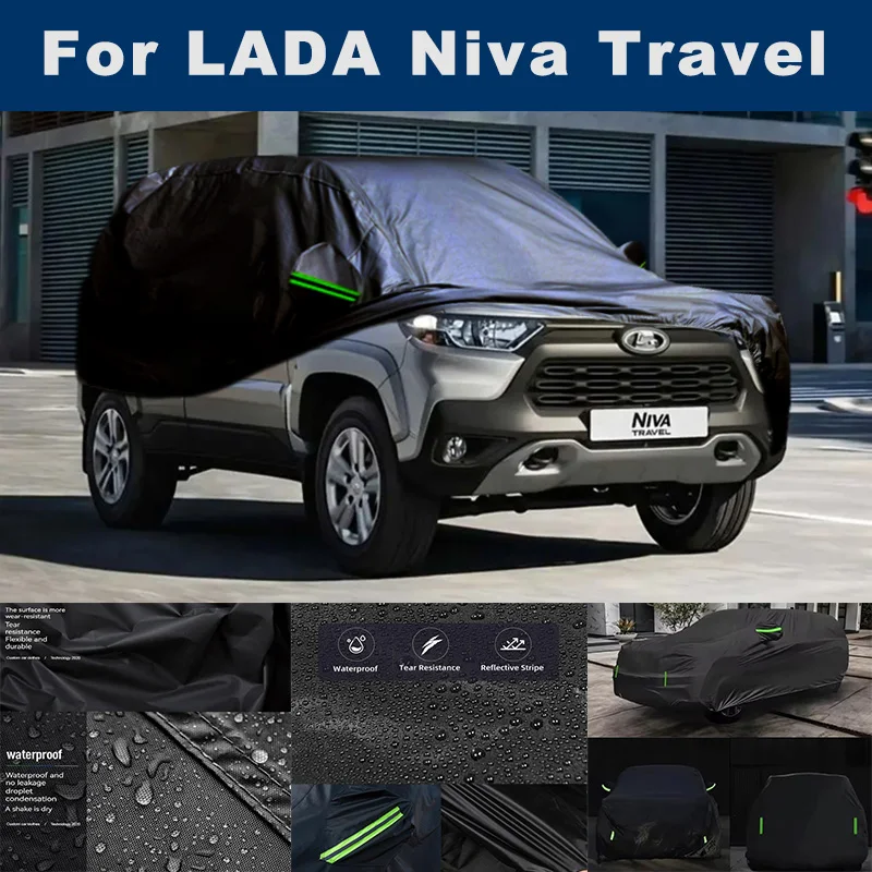 Чехол для автомобиля на открытом воздухе со светоотражающими полосами - для LADA Niva Travel, защита от снега, пыли, воды и солнца
Чехол для автомобиля на открытом воздухе со светоотражающими полосами - для LADA Niva Travel, защита от снега, пыли, воды и солнца