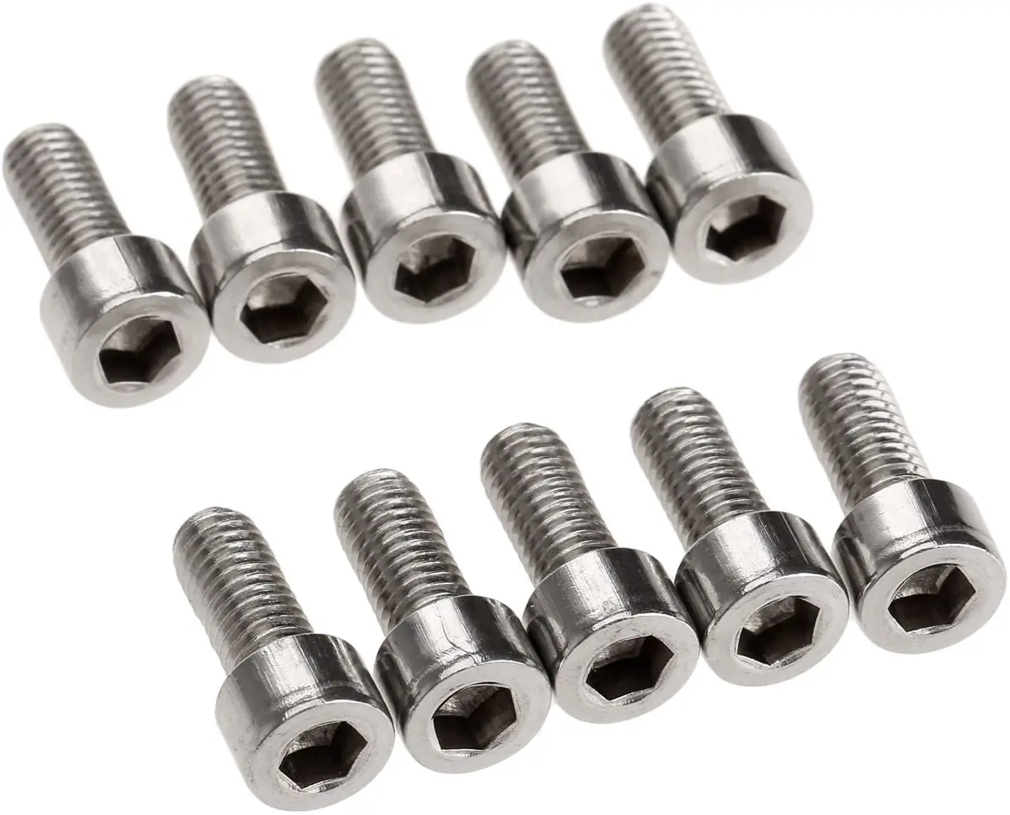 Stainless Steel Bike Water Bottle Cage Bolts, Holder Screws, Inner Rack, Hexagon, M5, 10Pcs
Stainless Steel Bike Water Bottle Cage Bolts, Holder Screws, Inner Rack, Hexagon, M5, 10Pcs