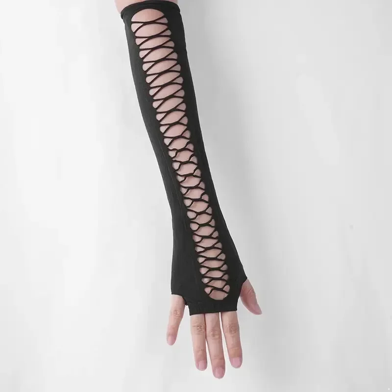 Sexy Lace Gloves Fingerless Mesh Fun Tag Nightclub Party Dance Dot Long Cospaly Black Hollowed-out Cross Underwear Sleeves
Sexy Lace Gloves Fingerless Mesh Fun Tag Nightclub Party Dance Dot Long Cospaly Black Hollowed-out Cross Underwear Sleeves