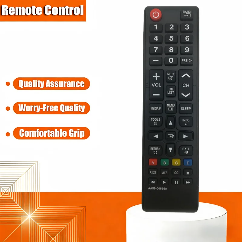 New AA59-00666A Remote Control Replaced for Samsung TV LCD LED HDTV AA5900666A LH32HDPLGA LH40HDPLGA LH46HDPLGAZA UN32EH4003V UN
New AA59-00666A Remote Control Replaced for Samsung TV LCD LED HDTV AA5900666A LH32HDPLGA LH40HDPLGA LH46HDPLGAZA UN32EH4003V UN