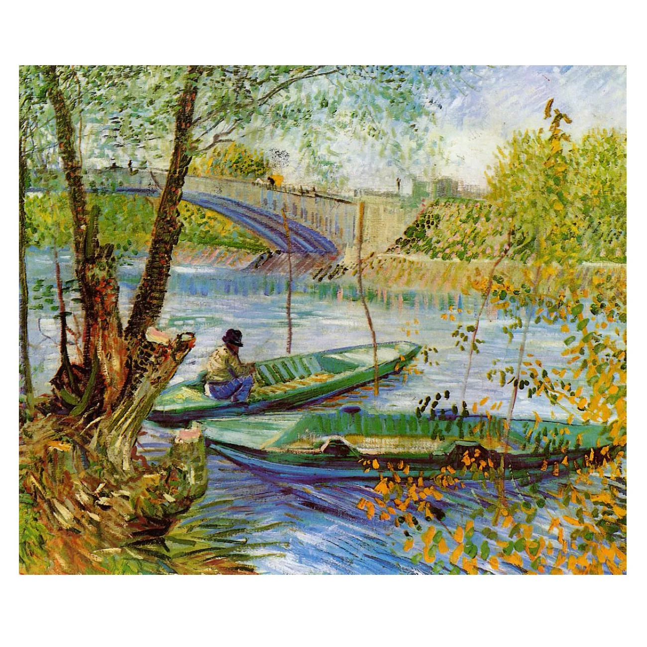Famous Painting reproduction of Fishing in the Spring by Van Gogh Hand painted landscape painting Home wall decor free shipping
Famous Painting reproduction of Fishing in the Spring by Van Gogh Hand painted landscape painting Home wall decor free shipping
