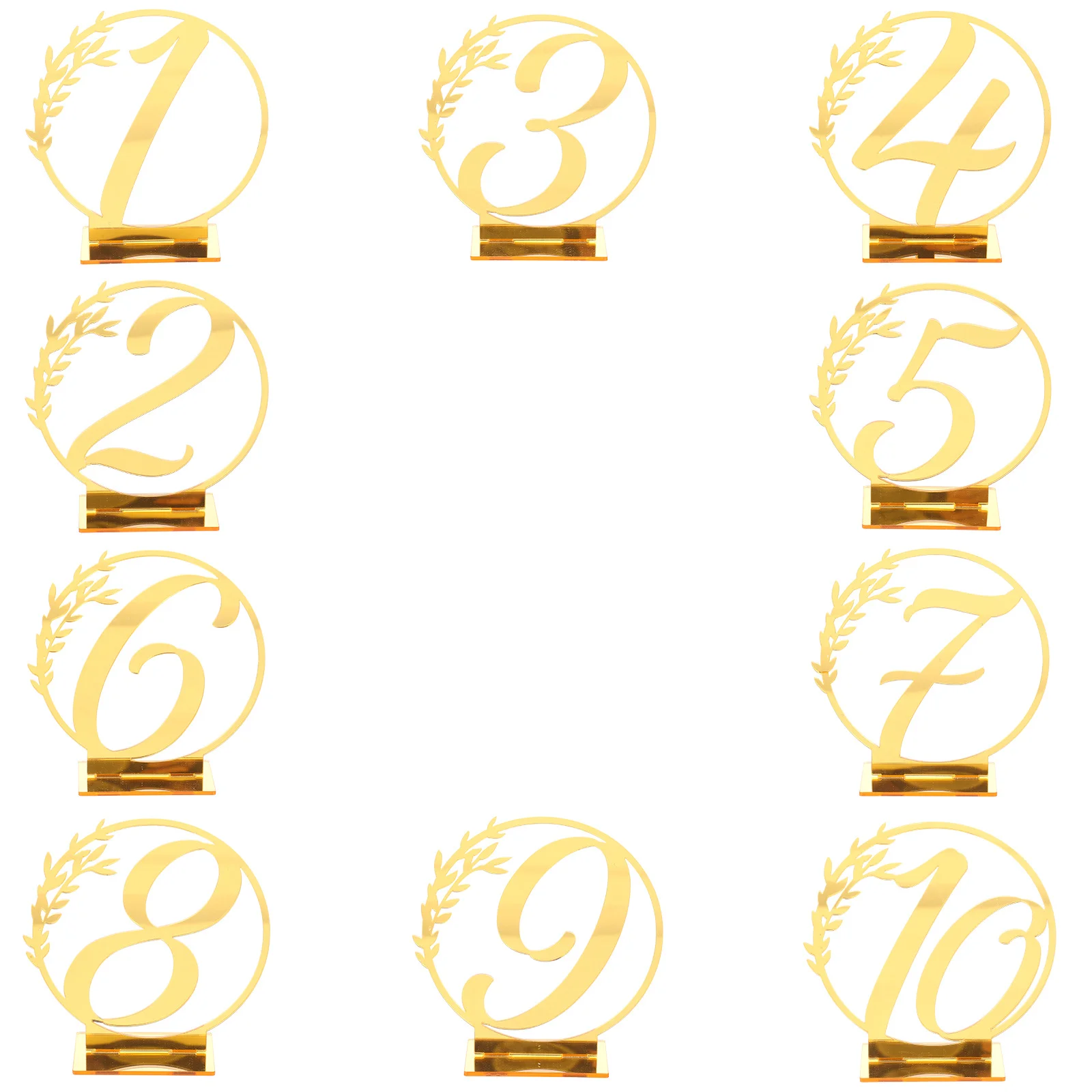 10pcs Acrylic Numbers For Wedding Table Sign Banquet Table Accessory Wedding Seating Chart Board Household Desk Sign Kitchen Bar
10pcs Acrylic Numbers For Wedding Table Sign Banquet Table Accessory Wedding Seating Chart Board Household Desk Sign Kitchen Bar
