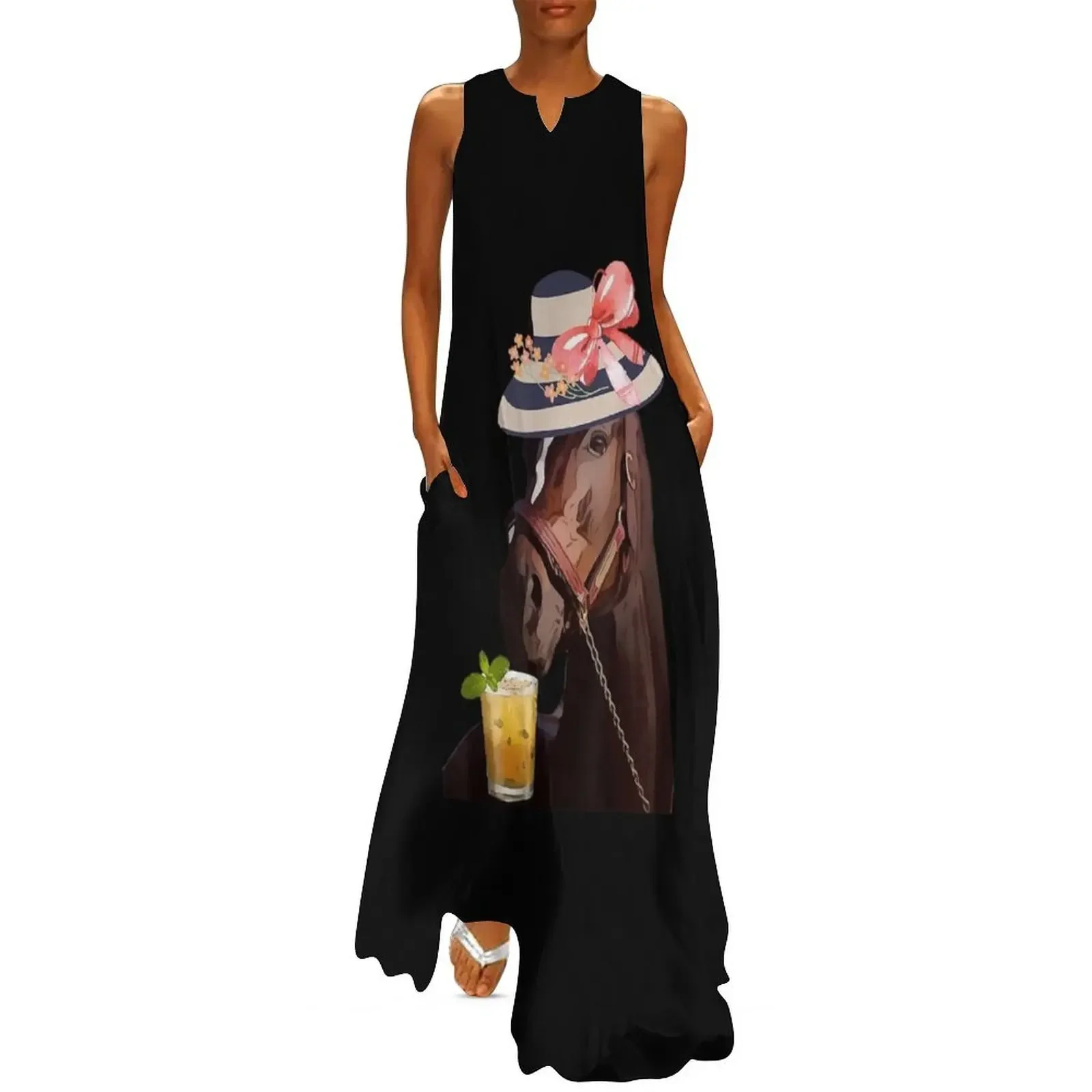 Funny Horse Derby Party Long Dress Women's summer skirt ladies dresses for special occasion Dress
Funny Horse Derby Party Long Dress Women's summer skirt ladies dresses for special occasion Dress