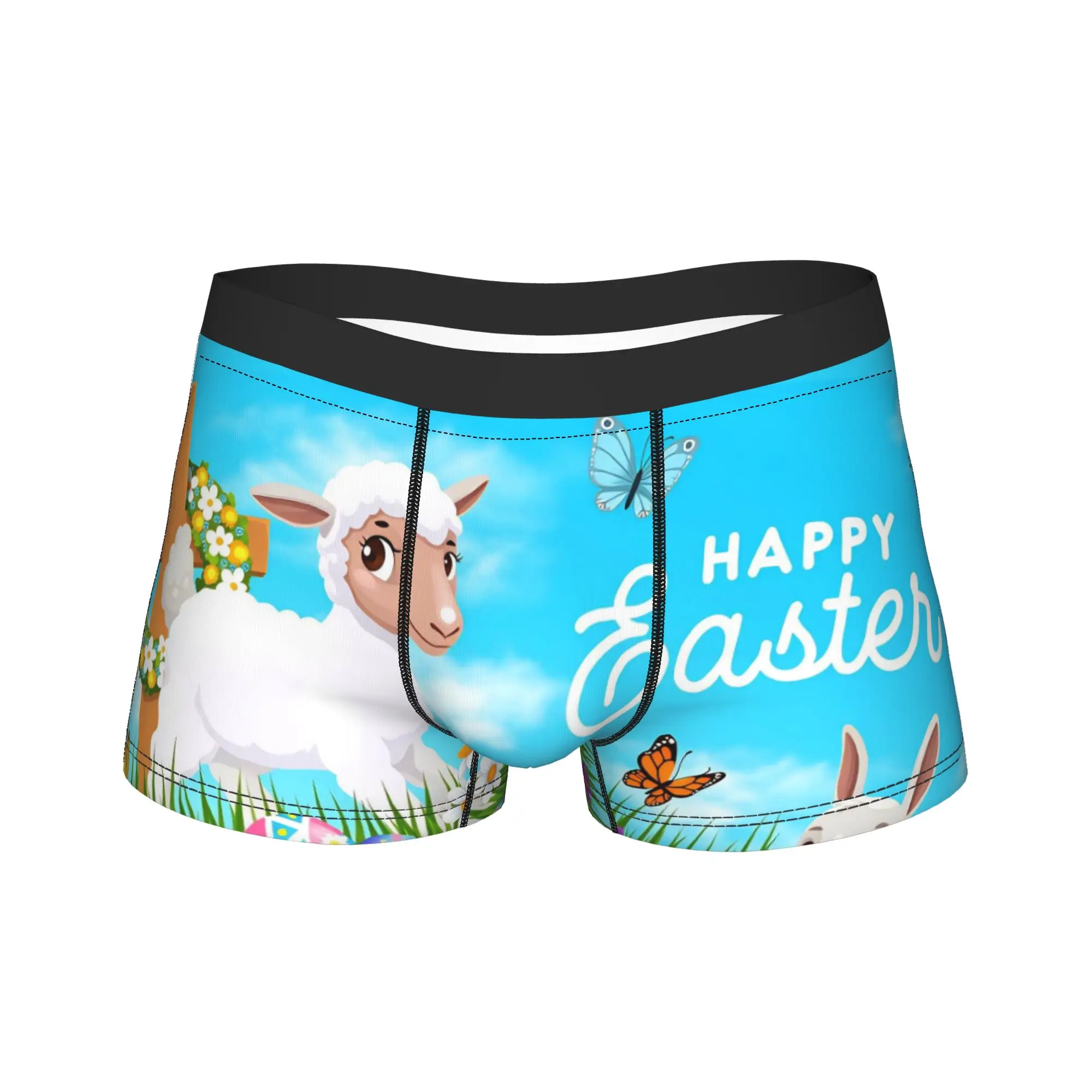 Cute Easter Poster with Rabbit Underwear Breathable Panties Customs Boxer Brief For Males Pouch Large Size Trunk
Cute Easter Poster with Rabbit Underwear Breathable Panties Customs Boxer Brief For Males Pouch Large Size Trunk