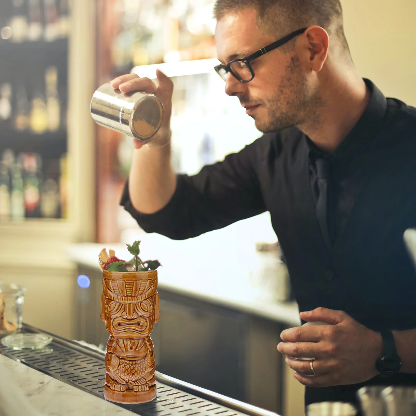 1 шт., чашка для коктейля на Гавайях, керамическая кружка, креативная большая емкость, бокал для вина, посуда для напитков, Гавайская кружка, бокал для коктейля
1 шт., чашка для коктейля на Гавайях, керамическая кружка, креативная большая емкость, бокал для вина, посуда для напитков, Гавайская кружка, бокал для коктейля