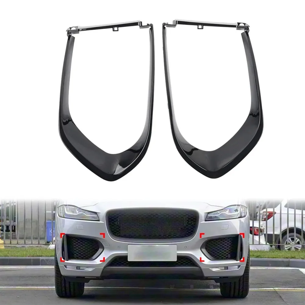 1Pcs Car Front Bumper Side Fog Light Outer Trim ABS Black For Jaguar F-Pace 2017 2018 2019 2020 2021 2022 2023
1Pcs Car Front Bumper Side Fog Light Outer Trim ABS Black For Jaguar F-Pace 2017 2018 2019 2020 2021 2022 2023