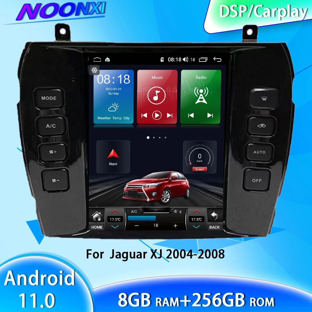 Автомагнитола для Jaguar XJ XJL 2004-2008, стерео, Wi-Fi, Bluetooth, мультимедийный плеер, GPS-навигация для Carplay, 2DIN, Android 116 + 128G
Автомагнитола для Jaguar XJ XJL 2004-2008, стерео, Wi-Fi, Bluetooth, мультимедийный плеер, GPS-навигация для Carplay, 2DIN, Android 116 + 128G