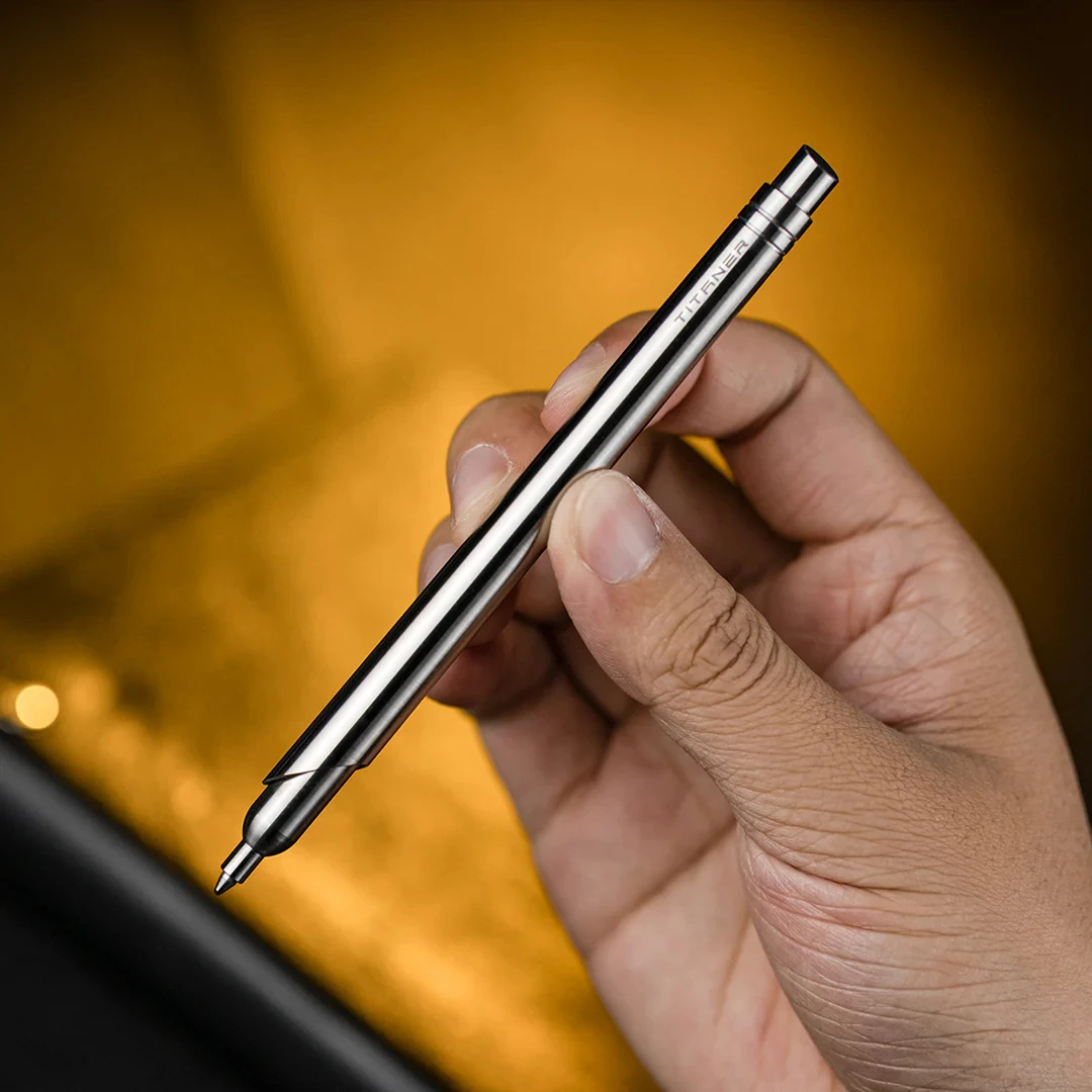 Titaner CHIP Titanium Pocket EDC Pen
Titaner CHIP Titanium Pocket EDC Pen