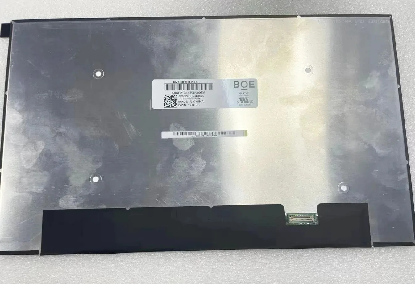 NV133FHM-N4A 13,3-дюймовый ЖК-экран для ноутбука, 1920X1080, 30-контактный EDP, работает для Dell Latitude 7380 7390 E7380 E7390
NV133FHM-N4A 13,3-дюймовый ЖК-экран для ноутбука, 1920X1080, 30-контактный EDP, работает для Dell Latitude 7380 7390 E7380 E7390