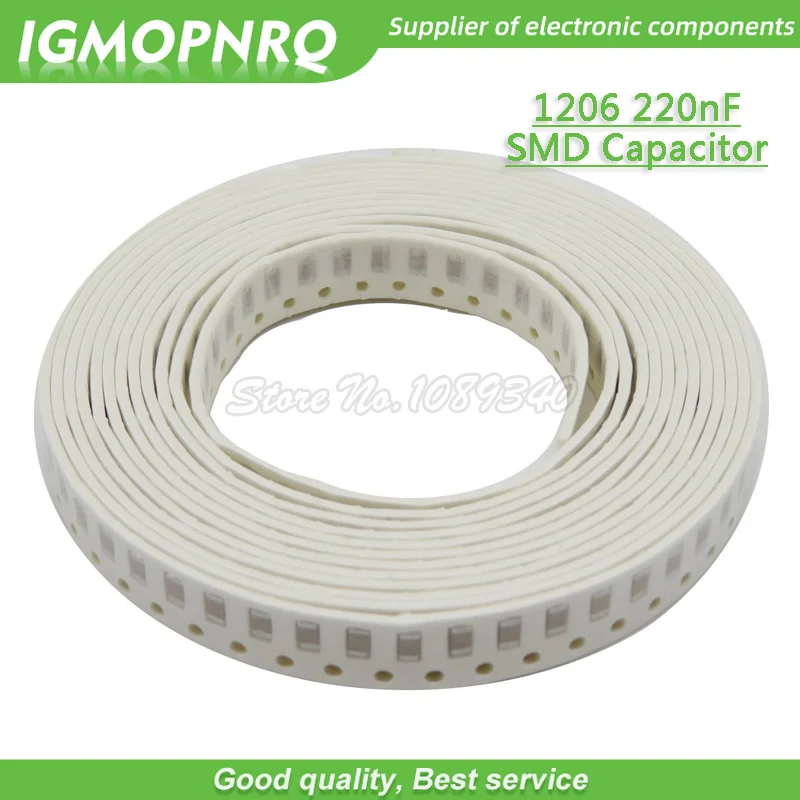 100 шт., конденсатор 1206 smd, 10% НФ X5R, погрешность 1206 50 в, 0,22 мкФ, 224, емкость IGMOPNRQ
100 шт., конденсатор 1206 smd, 10% НФ X5R, погрешность 1206 50 в, 0,22 мкФ, 224, емкость IGMOPNRQ