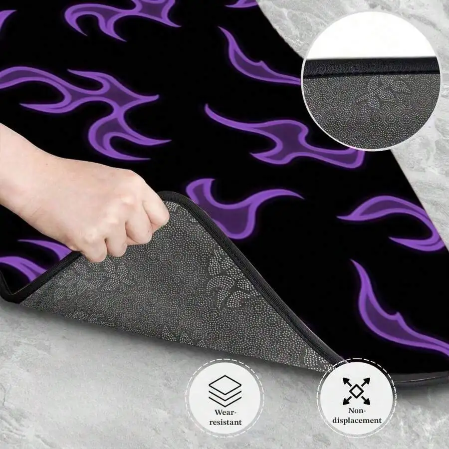 4pcs Black And Purple Car Floor Mats Universal Front Rear Carpet Protection Non-Slip Wear Resistant
4pcs Black And Purple Car Floor Mats Universal Front Rear Carpet Protection Non-Slip Wear Resistant