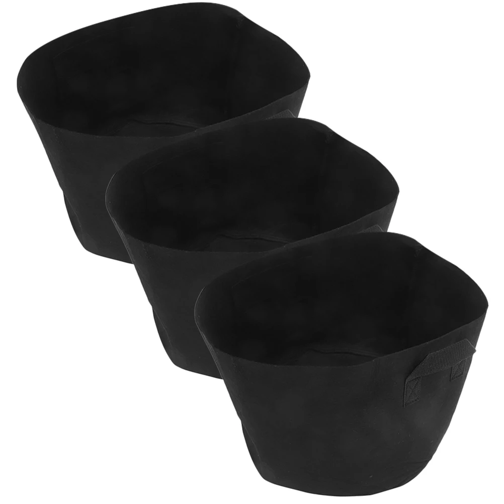 3pcs Handheld Planting Bags Non-Woven Fabric Grow Bags For Vegetables Potatoes Tomatoes Succulents Flower Nursery Storage
3pcs Handheld Planting Bags Non-Woven Fabric Grow Bags For Vegetables Potatoes Tomatoes Succulents Flower Nursery Storage