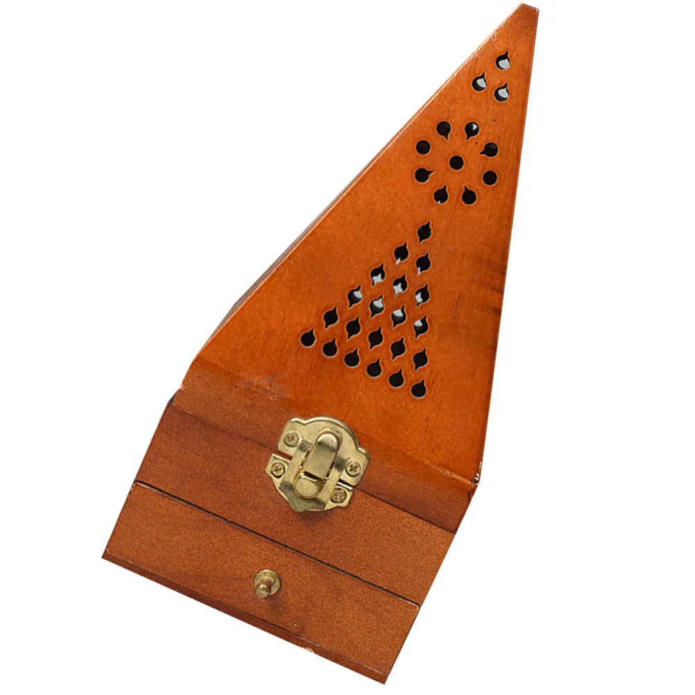 Wood Incense Holder Desktop Pyramid Censer Burner Ash Catcher Tray Vintage Retro Decoration Relaxation Air Purifier
Wood Incense Holder Desktop Pyramid Censer Burner Ash Catcher Tray Vintage Retro Decoration Relaxation Air Purifier