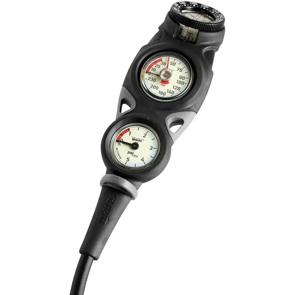 Compact Durable Triple-Ole Diving Gear with Depth Gauge and Compass
Compact Durable Triple-Ole Diving Gear with Depth Gauge and Compass