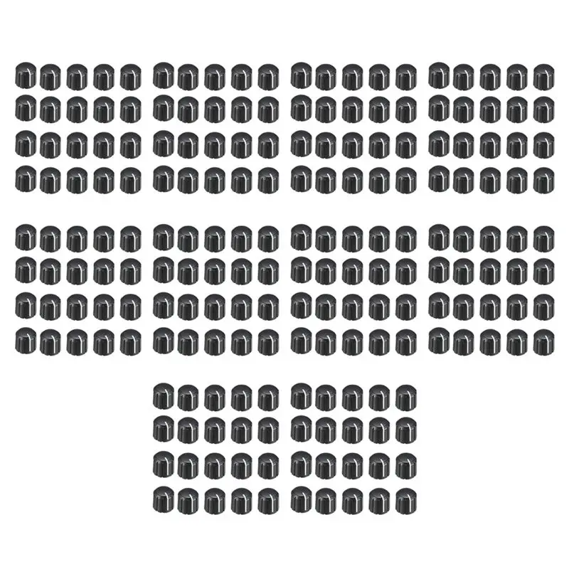 AEF6-200Pcs 15X13.5Mm Plastic Potentiometer Rotary Knob For 6Mm Diameter D Type Shaft Guitar Volume Knob.
AEF6-200Pcs 15X13.5Mm Plastic Potentiometer Rotary Knob For 6Mm Diameter D Type Shaft Guitar Volume Knob.