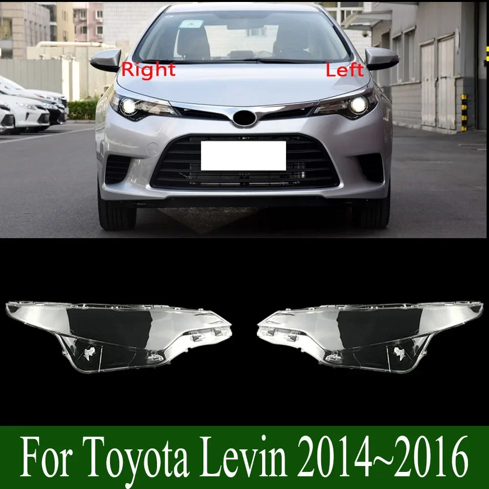 For Toyota Levin 2014~2016 Car Headlamps Cover Transparent Lampshade Headlights Shell Lens Plexiglass Shade Replace Housing
For Toyota Levin 2014~2016 Car Headlamps Cover Transparent Lampshade Headlights Shell Lens Plexiglass Shade Replace Housing