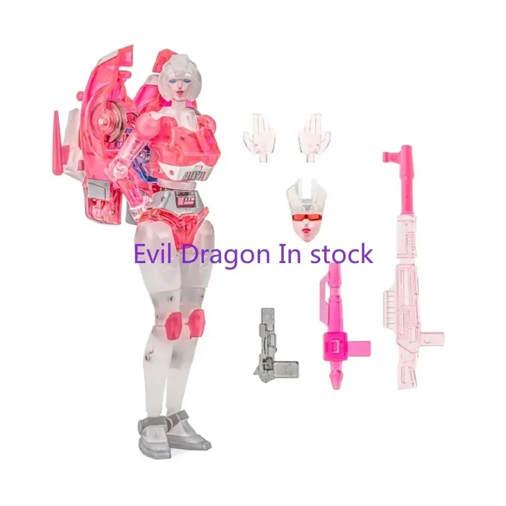 In Stock Transformation Toy Newage Arcee NA H48T Maschinenmensch Mini G1 Transparent Version Action Figure Collection Gift
In Stock Transformation Toy Newage Arcee NA H48T Maschinenmensch Mini G1 Transparent Version Action Figure Collection Gift