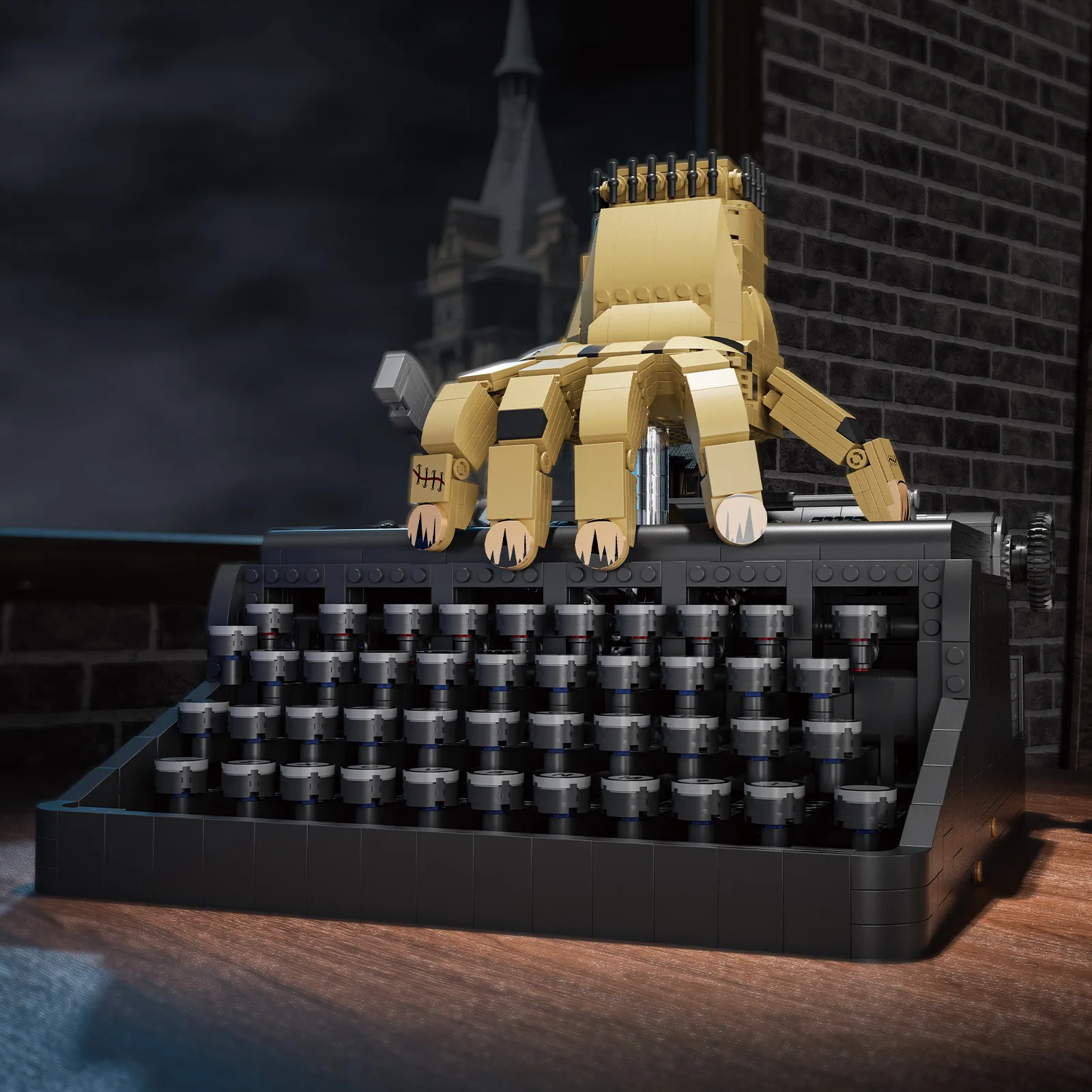 Collectible Wednesday Typewriter Model Building Blocks Difficult Puzzle Construction Set Room Decor Toy Christmas Gift for Kid
Collectible Wednesday Typewriter Model Building Blocks Difficult Puzzle Construction Set Room Decor Toy Christmas Gift for Kid