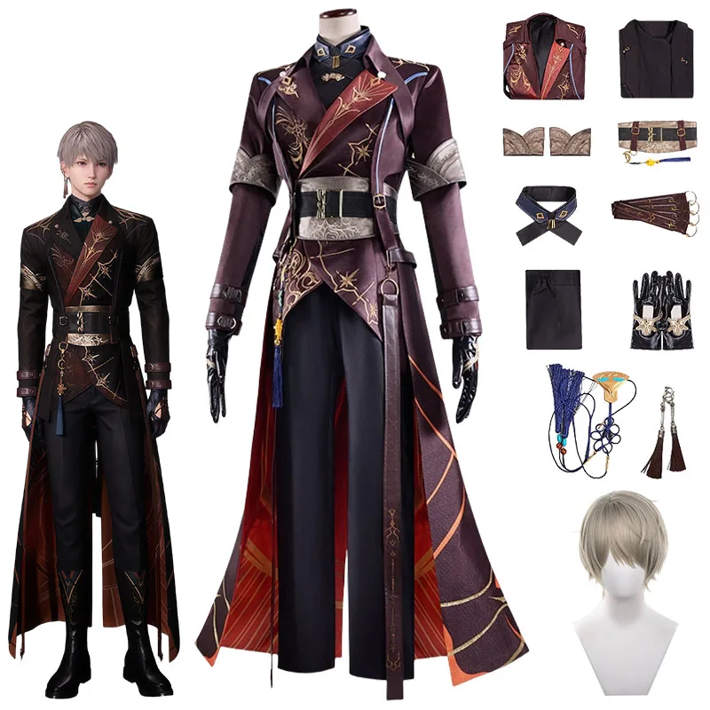 Love And Deepspace Xavier Cosplay Costume Wig Adult Men Carnival Party Suit Roleplay Black Hunter Halloween Masquerade Costume
Love And Deepspace Xavier Cosplay Costume Wig Adult Men Carnival Party Suit Roleplay Black Hunter Halloween Masquerade Costume