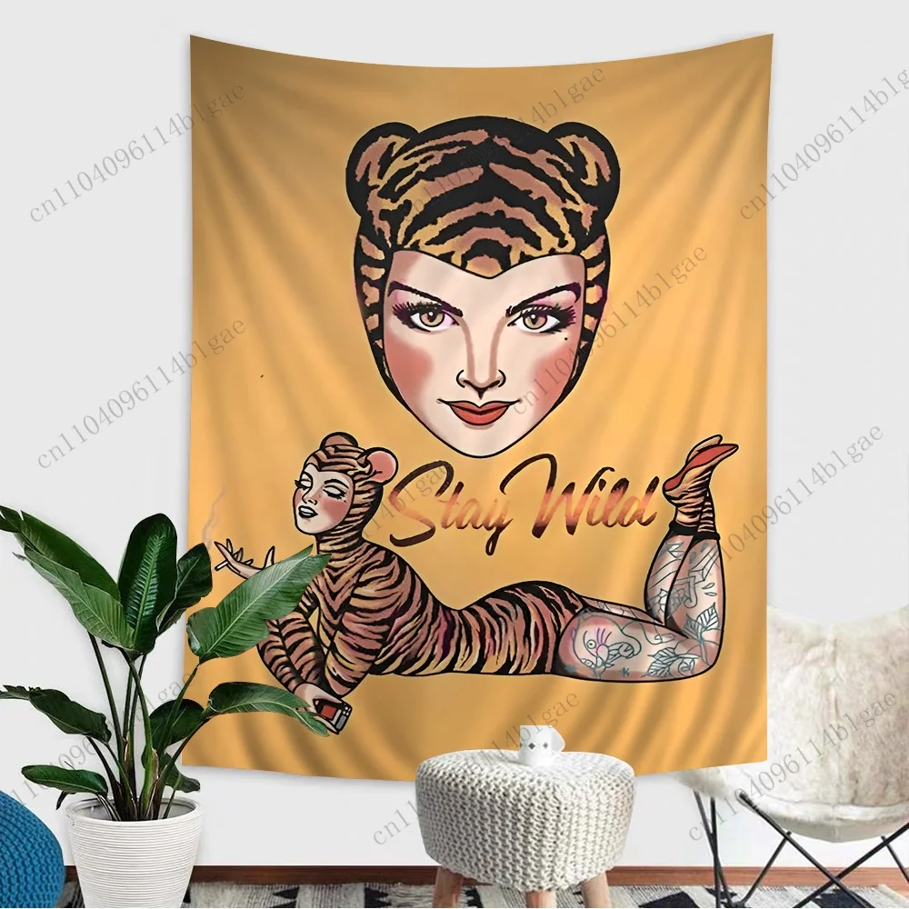 Тигр-полосатый женский дикий стиль художественный гобелен красота тематическое украшение комнаты дикая леди настенный гобелен персонализированный гобелен для спальни
Тигр-полосатый женский дикий стиль художественный гобелен красота тематическое украшение комнаты дикая леди настенный гобелен персонализированный гобелен для спальни