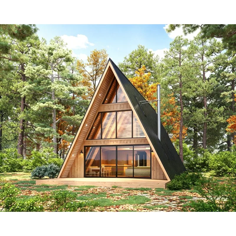 Triangle Roof Modern Prefabricated House Sloped Top Assembled House Tilted Roof Prefab Dwelling Fashionable Outdoor Lodging
Triangle Roof Modern Prefabricated House Sloped Top Assembled House Tilted Roof Prefab Dwelling Fashionable Outdoor Lodging