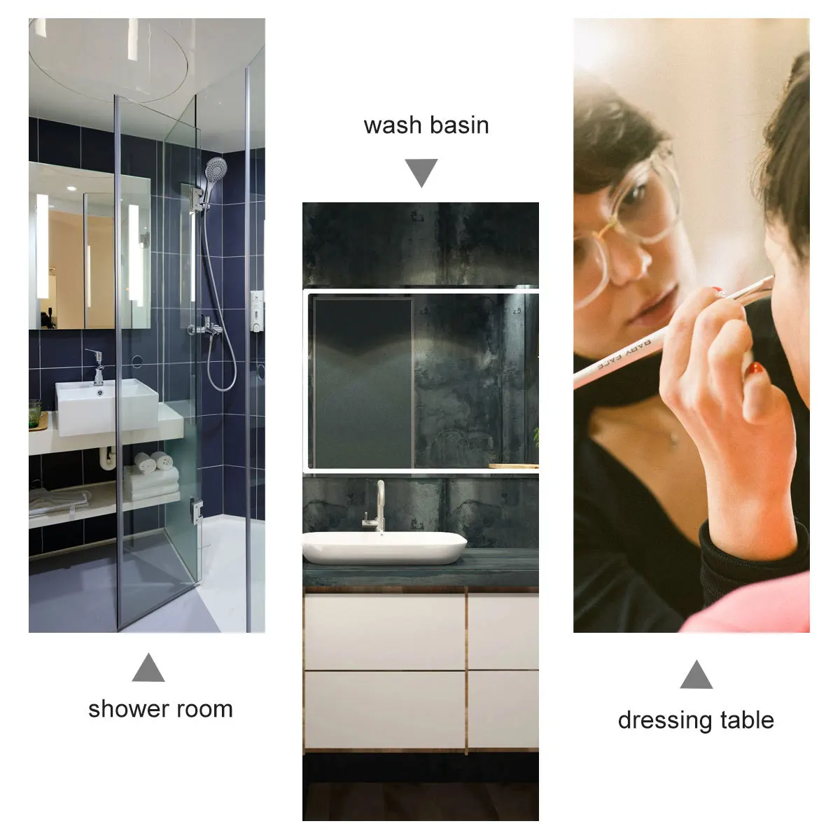 Led Mirror Front Light 9W 42Cm 5960K Silver Warm White For Bathroom Bedroom Makeup Cabinet Wall Mount Stainless Steel Pc 
Led Mirror Front Light 9W 42Cm 5960K Silver Warm White For Bathroom Bedroom Makeup Cabinet Wall Mount Stainless Steel Pc
