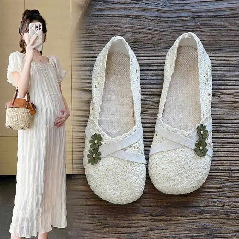 Summer Soft Bottom Anti-Slip Slippers for Pregnant Women Late Pregnancy Edema Shoes Easy to Wear Comfortable Fashionable Mate...
Summer Soft Bottom Anti-Slip Slippers for Pregnant Women Late Pregnancy Edema Shoes Easy to Wear Comfortable Fashionable Mate...
