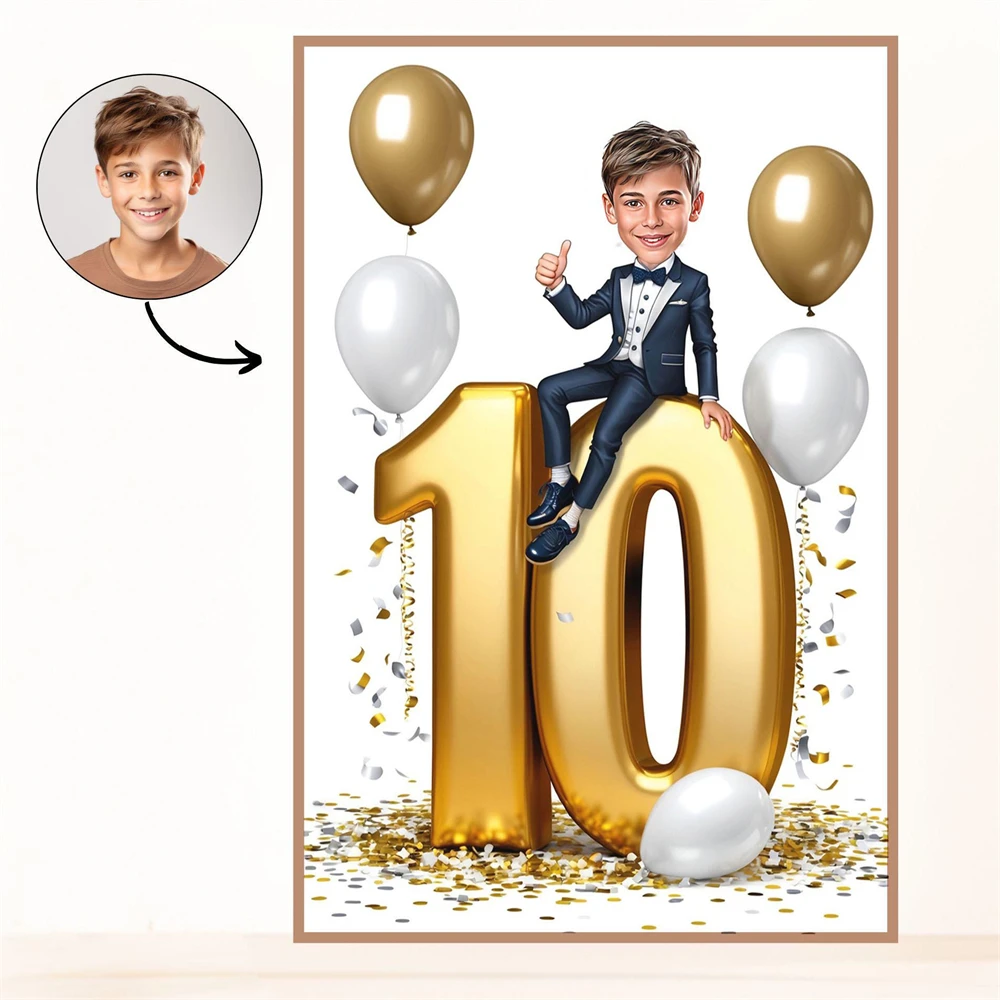 Custom Caricature For 14th Birthday Prints 14th Anniversary Art Print Custom Caricature For 10th Birthday Poster Canvas Painting
Custom Caricature For 14th Birthday Prints 14th Anniversary Art Print Custom Caricature For 10th Birthday Poster Canvas Painting
